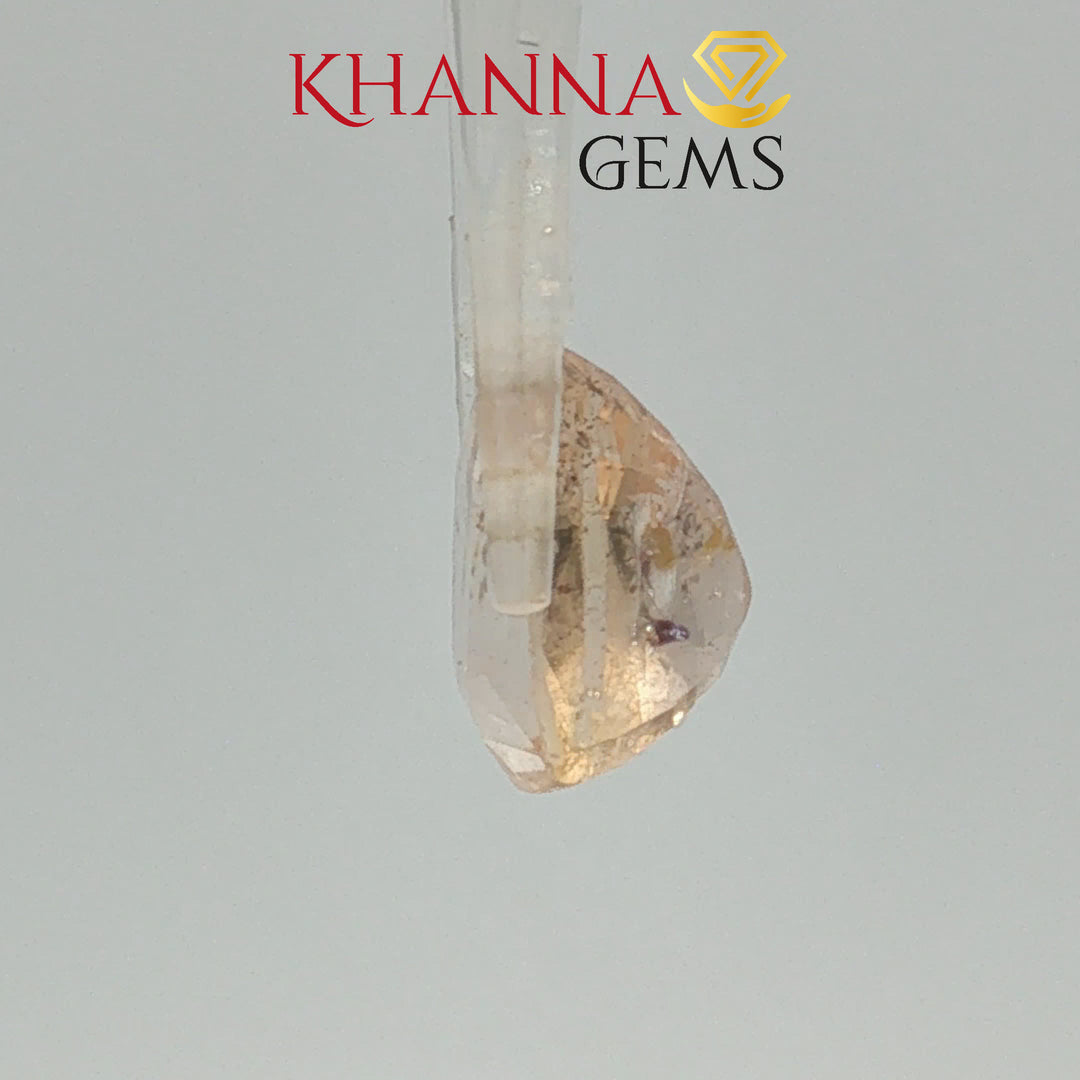 6.39/CT Natural Yellow Sapphire with Govt Lab Certificate-86756