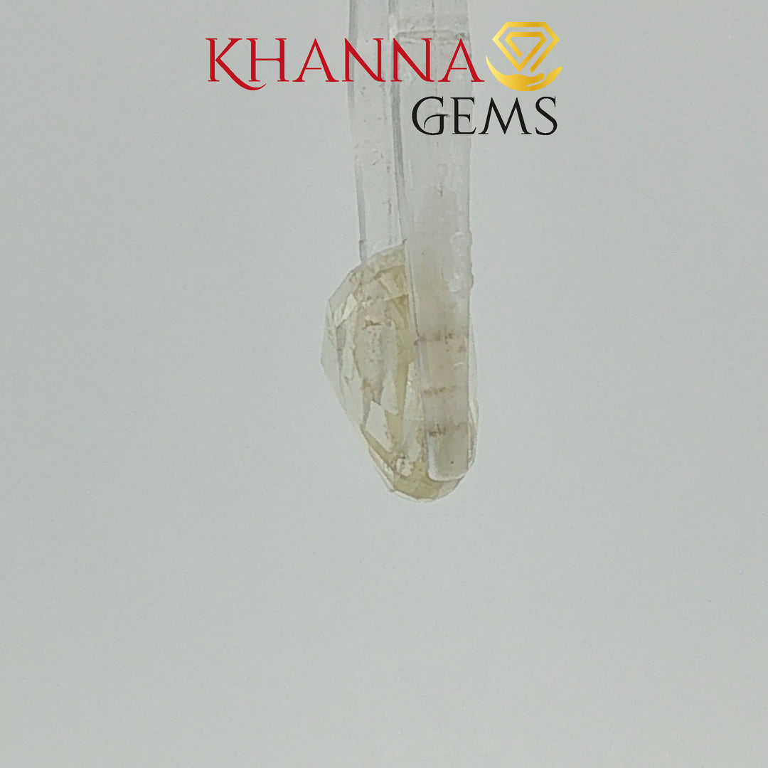 5.85/CT Natural yellow sapphire with Govt Lab Certificate-86757