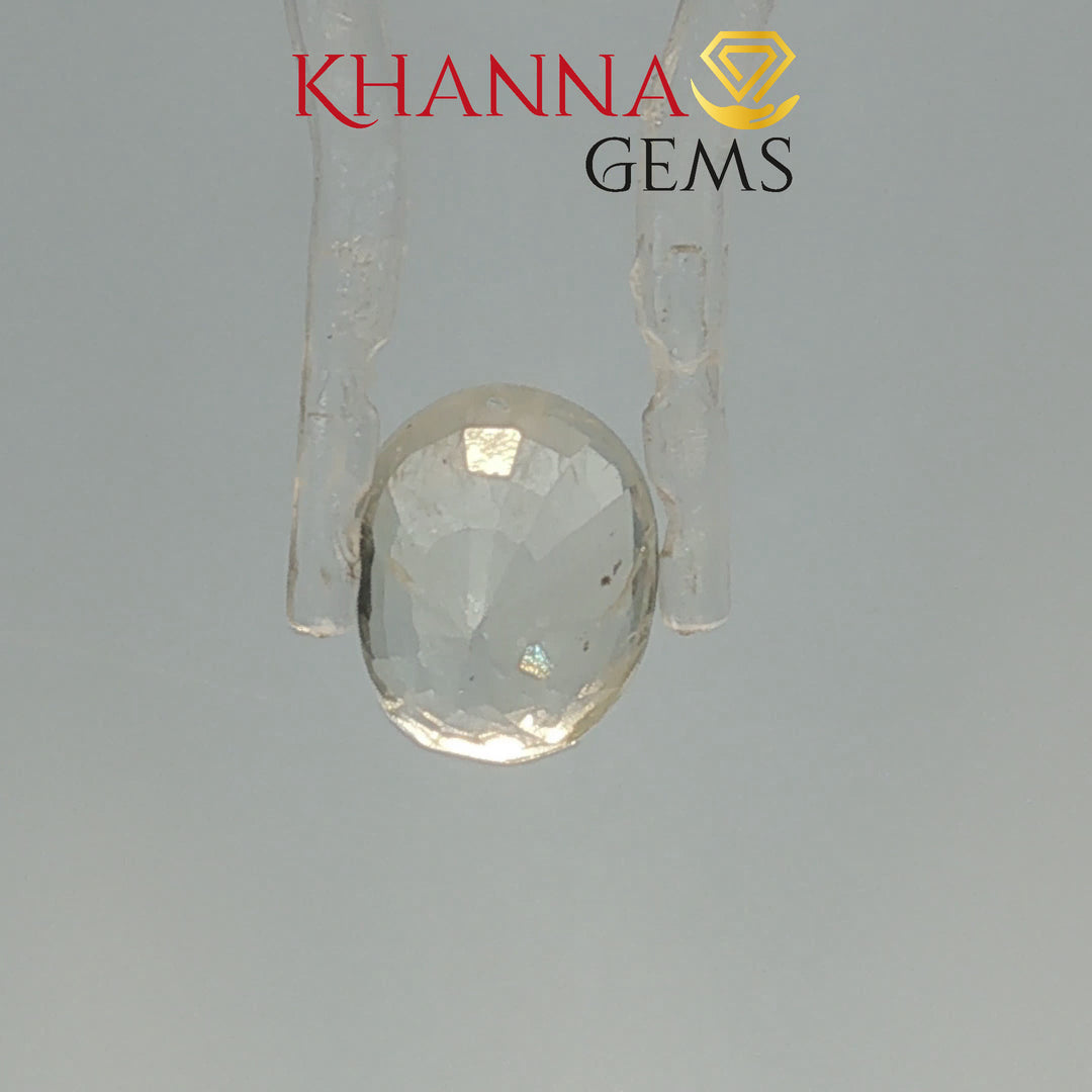 3.89/CT Natural Yellow Sapphire With Govt Lab Certificate-9642D39043