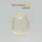 Load image into Gallery viewer, 6.32/CT Natural Yellow Sapphire With Govt Lab Certificate (56610)
