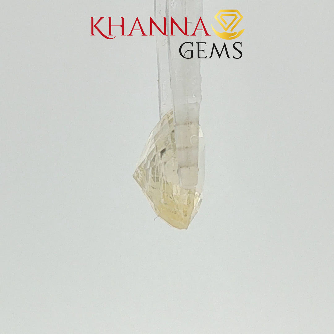 4.93/CT Natural Yellow Sapphire With Govt Lab Certificate-9820D39738