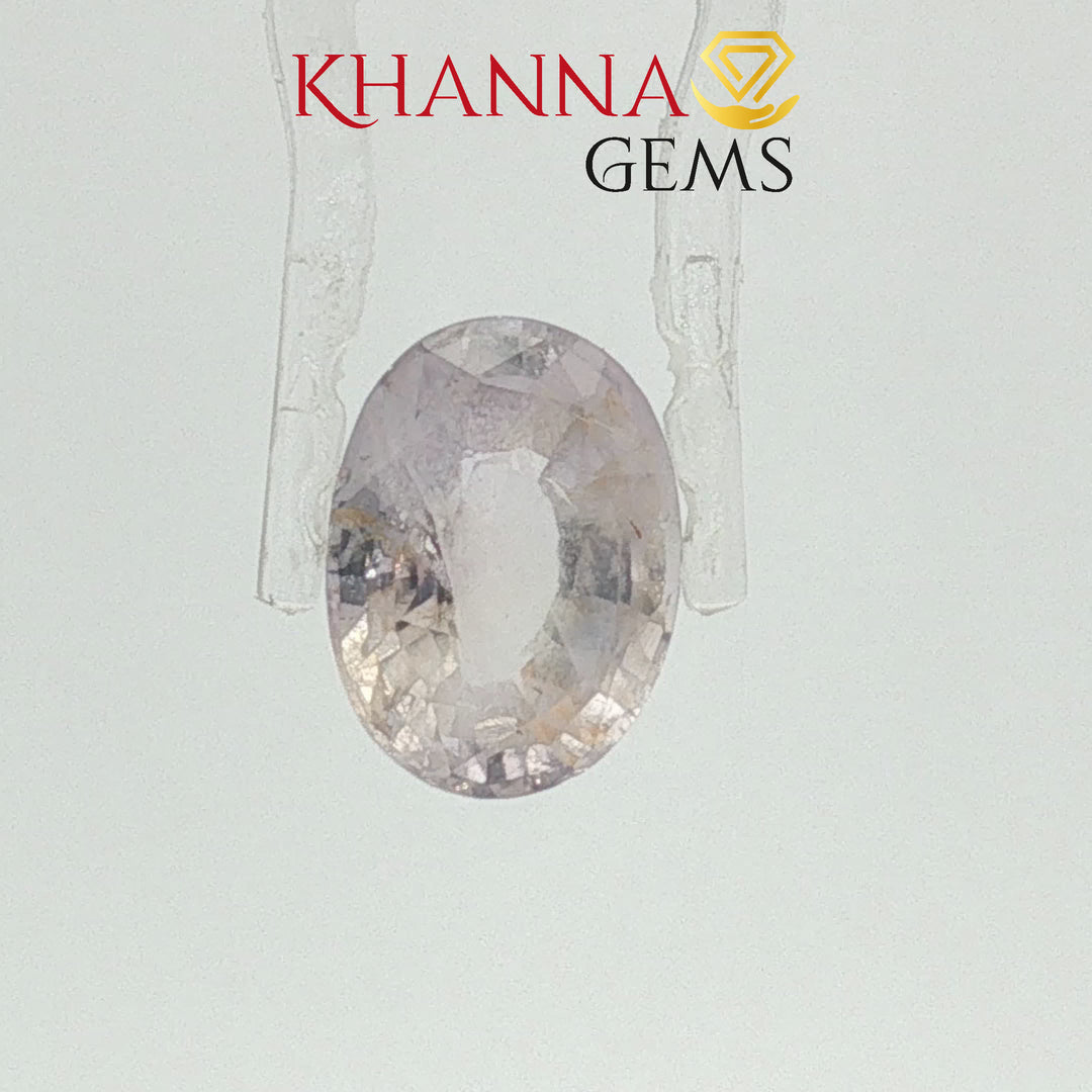 5.91/CT Natural Yellow Sapphire with Govt Lab Certificate-98438