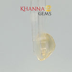 Load image into Gallery viewer, 6.75/CT Natural Yellow Sapphire With Govt Lab Certificate (78810)