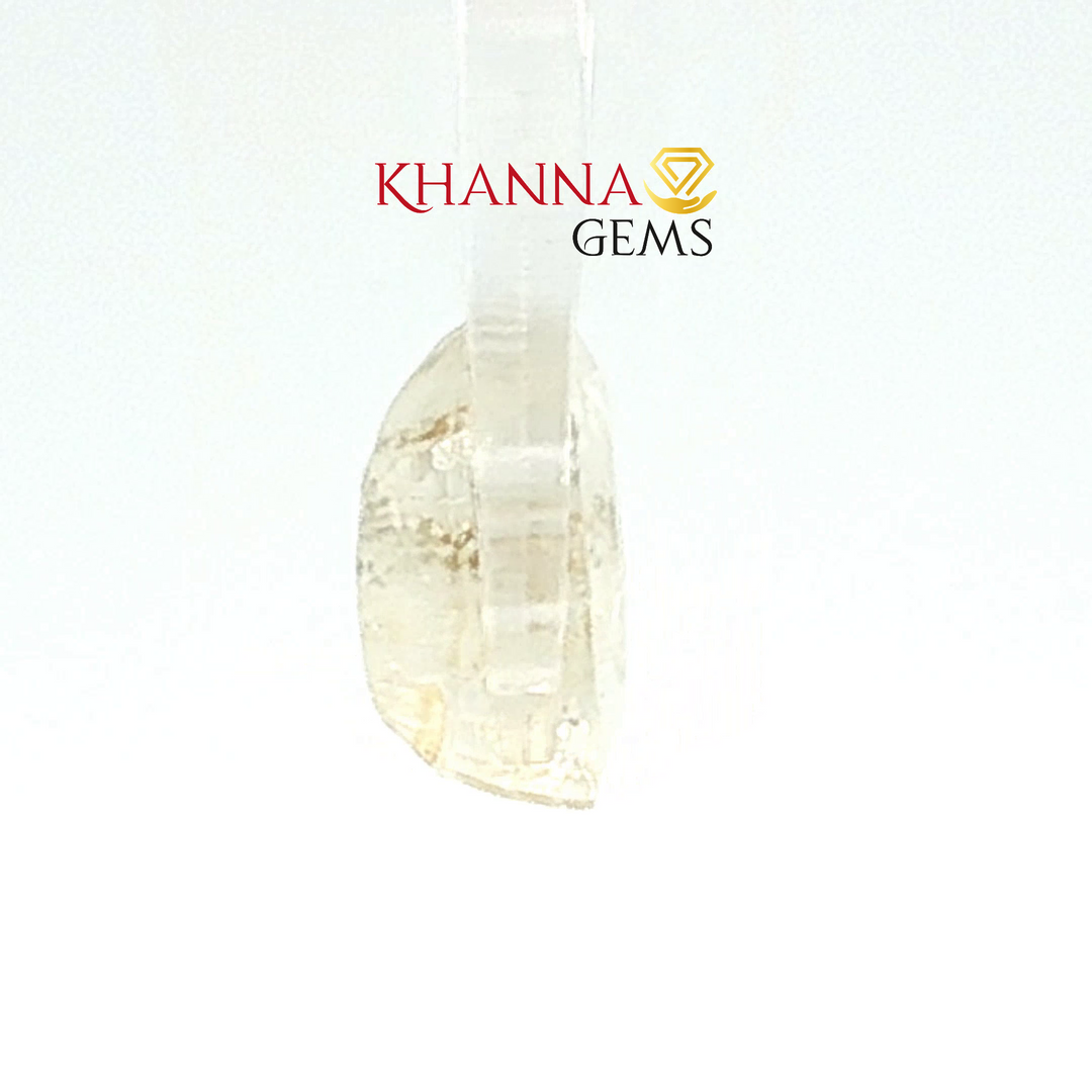 6.34/CT Natural Certified Pukhraj Gemstone -89183