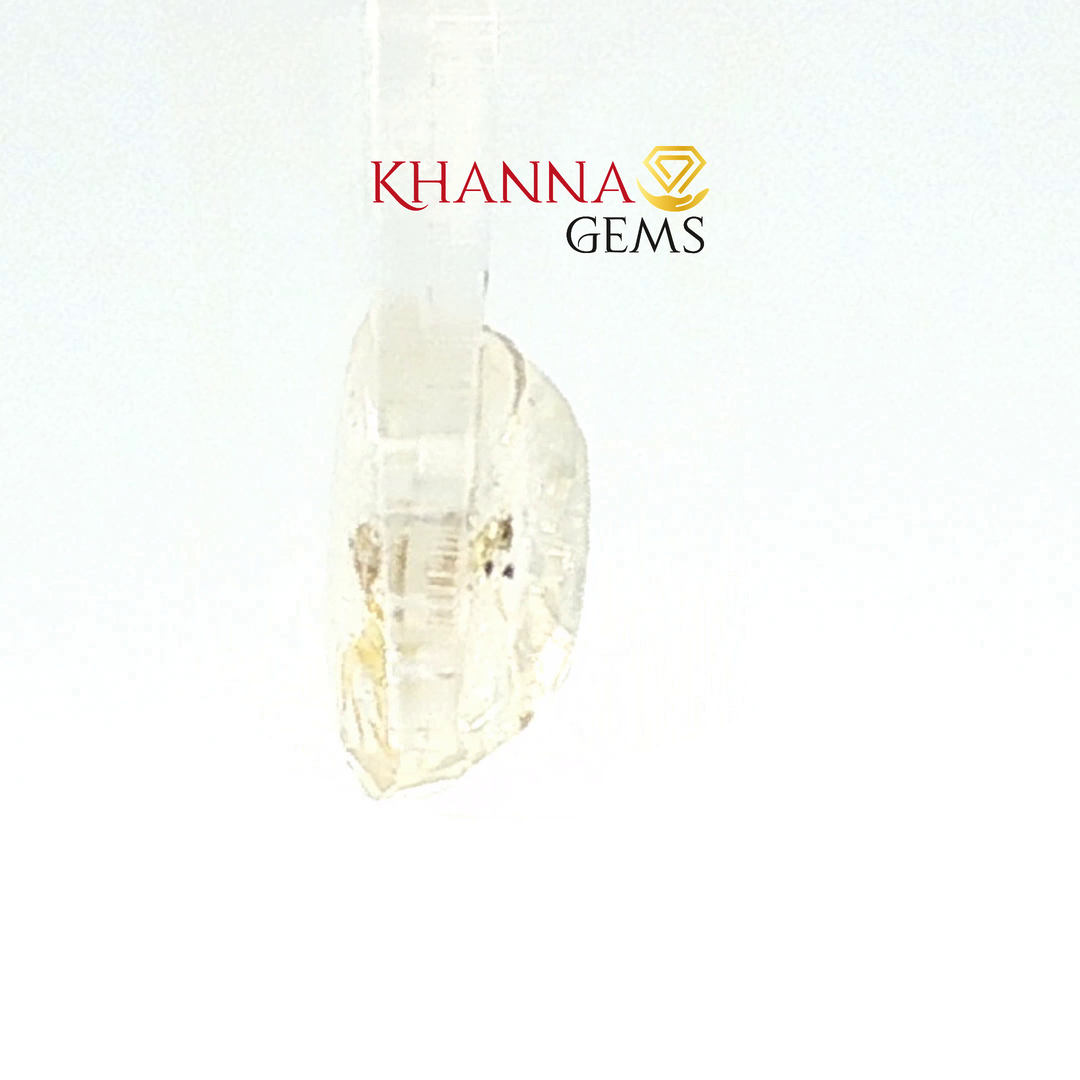 6.34/CT Natural Certified Pukhraj Gemstone -89183