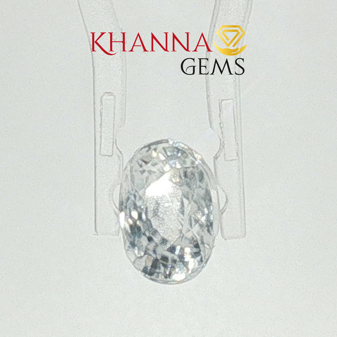 5.93/CT Natural Zircon with Govt. Lab certificate-12313D49903