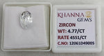 Load image into Gallery viewer, 4.77/CT Natural Zircon with Govt. Lab certificate-12061D49005