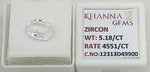 Load image into Gallery viewer, 5.18/CT Natural Zircon with Govt. Lab certificate-12313D49900