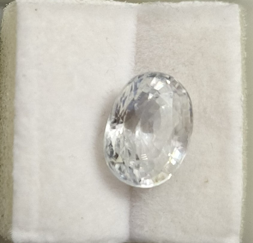6.68/CT Natural Zircon with Govt. Lab certificate (3441)