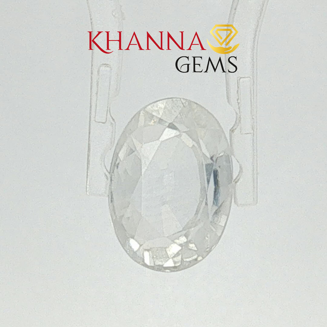 6.43/CT Natural Zircon with Govt. Lab certificate-(3441)