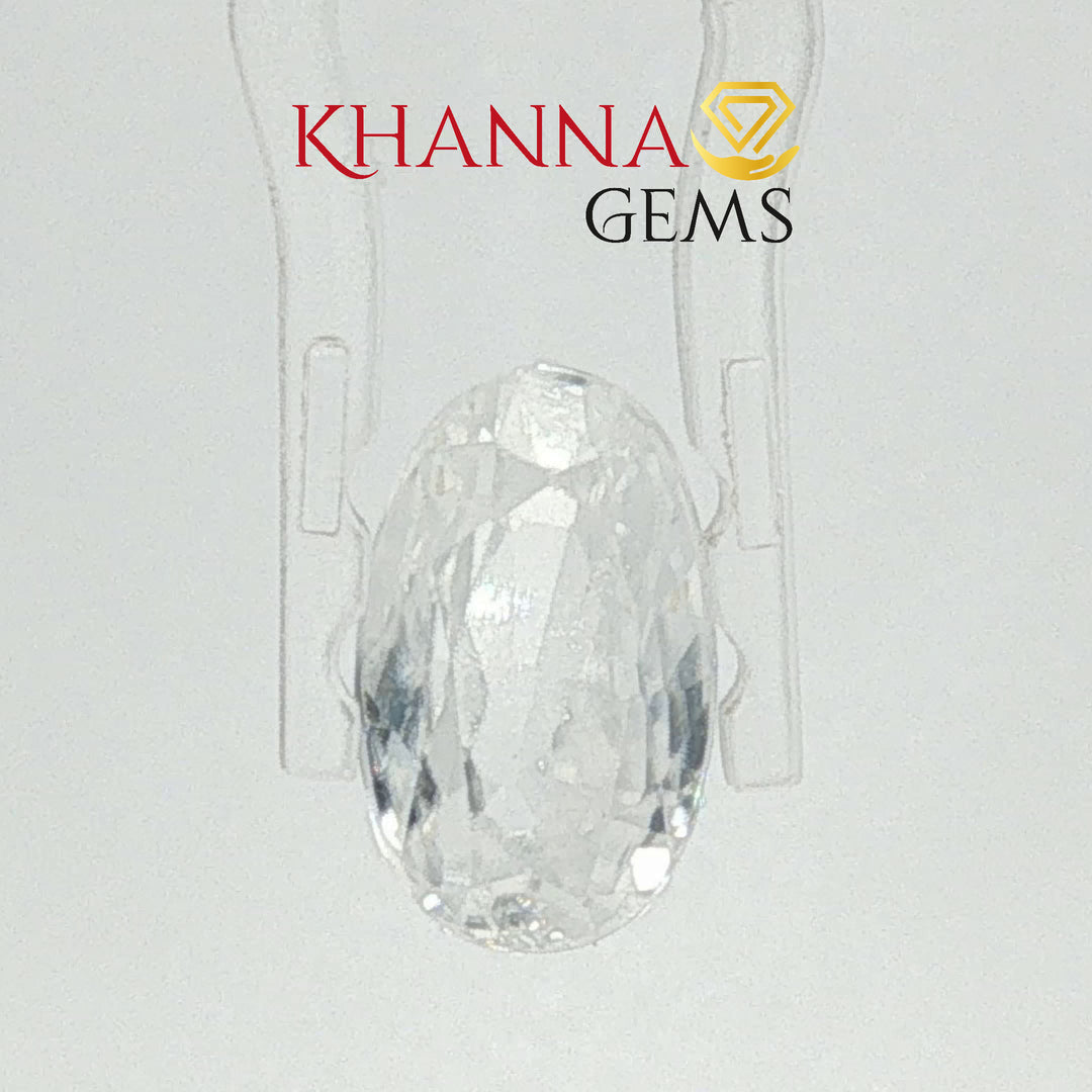 5.19/CT Natural Zircon with Govt. Lab certificate-(3441)