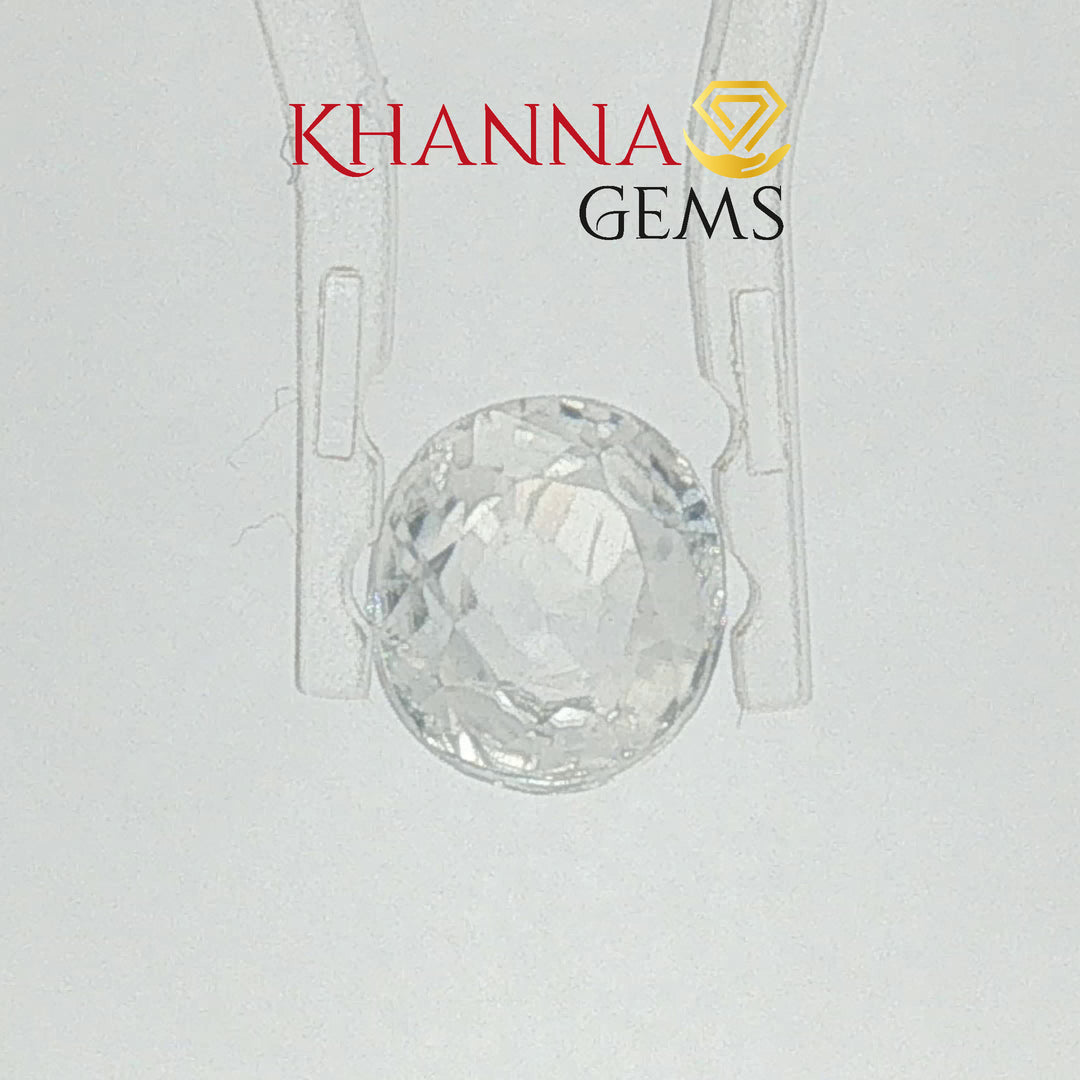 3.63/CT Natural Zircon with Govt. Lab certificate-4834D17535