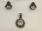 Load image into Gallery viewer, 9.80/GM ZIRCON 3PCS PENDANT SET  (525)
