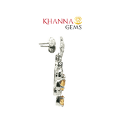 8.30/GM Royal Zircon - Citrine Earrings - G0032