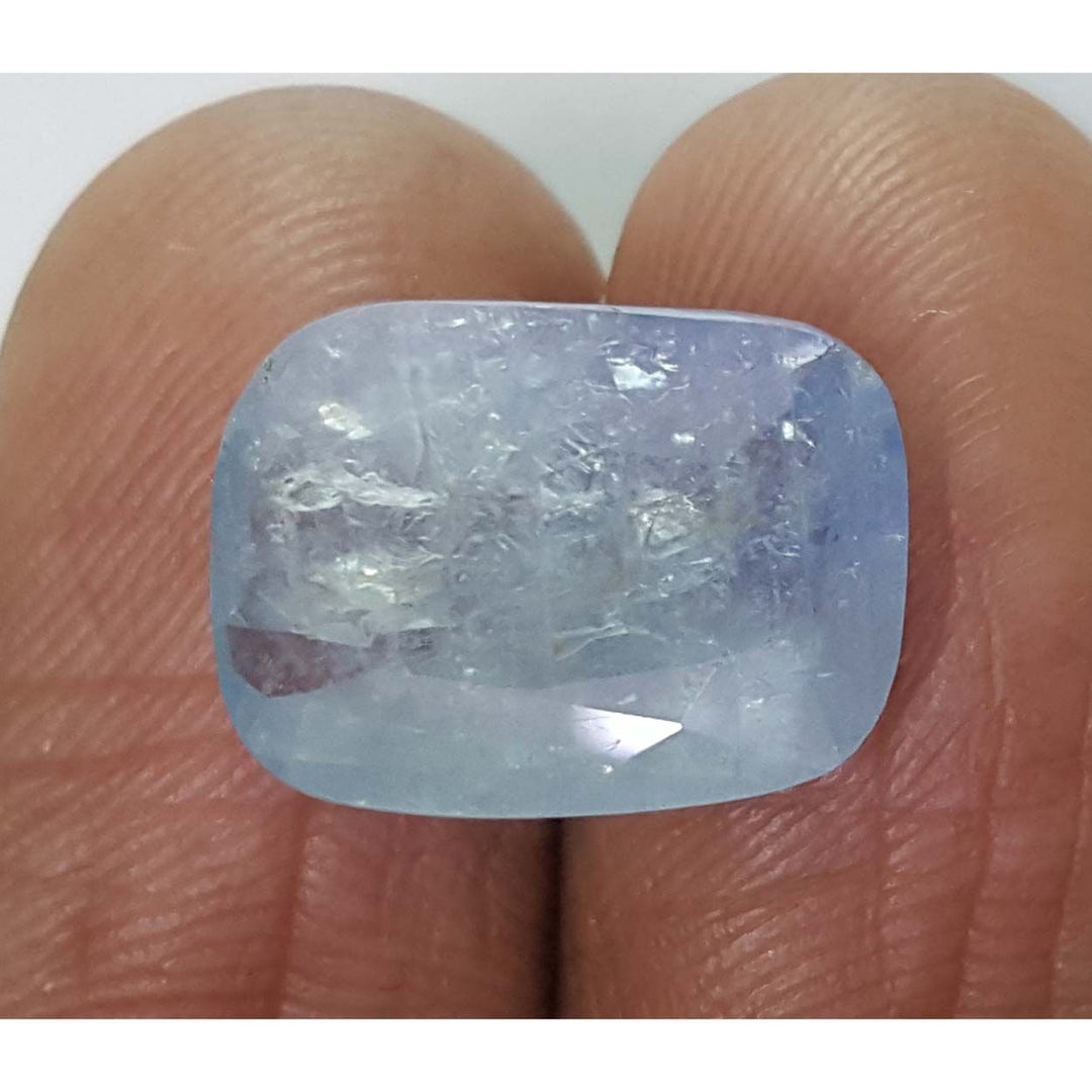9.51 Ratti Natural Blue Sapphire with Govt Lab Certificate-(6771)