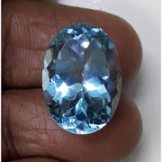 17.94 Ratti Blue Topaz with Govt Lab Certificate-(1665)