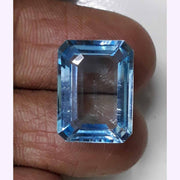 13.41 Ratti Blue Topaz with Govt Lab Certificate-(1665)
