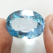 25.74 Ratti Blue Topaz with Govt Lab Certificate-(1665)