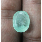 Load image into Gallery viewer, 8.58/CT Natural Colombian Panna Stone with Govt. Lab Certificate (8991)
