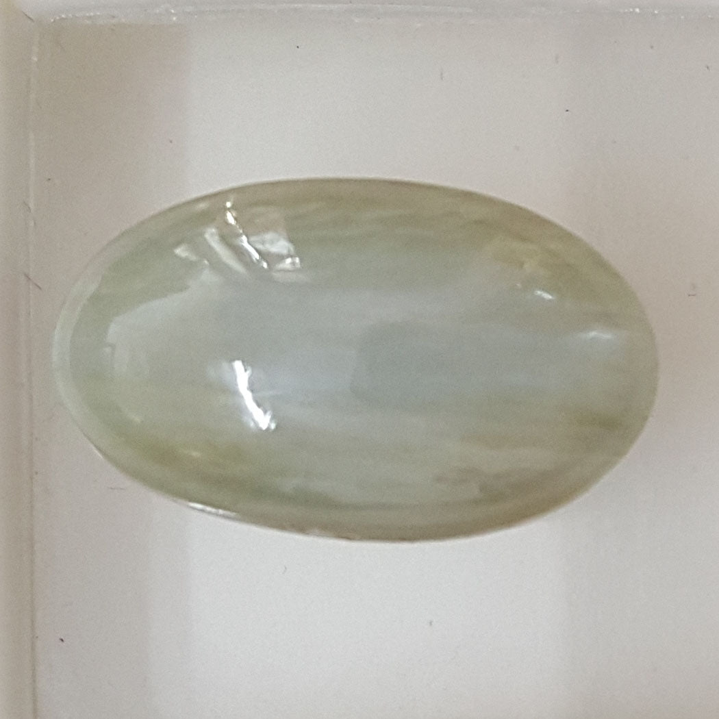 19.32 Ratti Natural Chrysoberyl Cat's Eye With Govt. Lab Certificate-(6771)