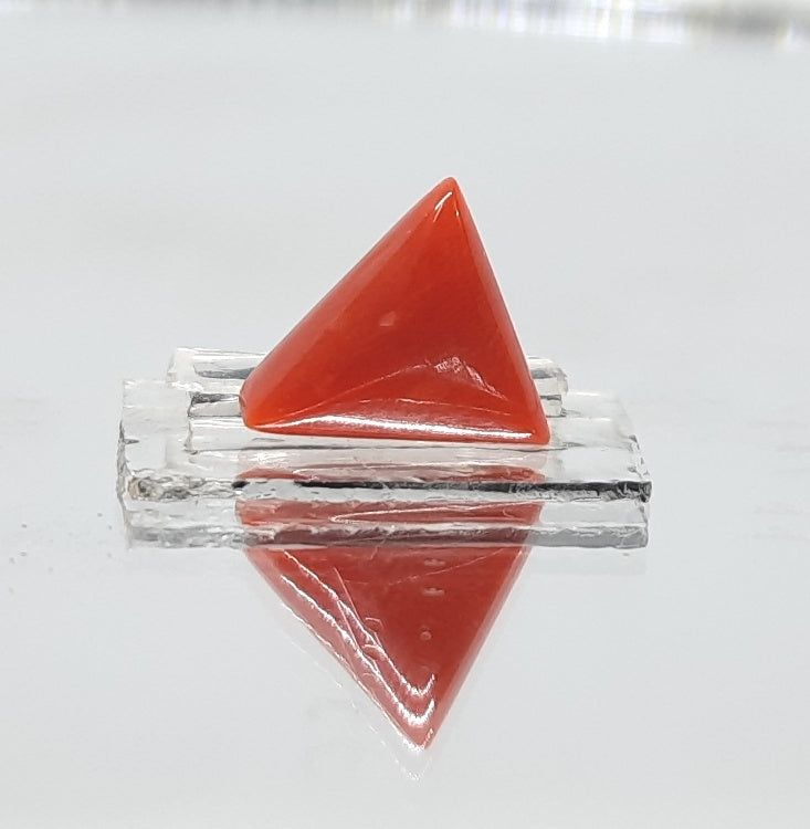 5.05 Ratti Italian Triangular Red Coral-(1332)