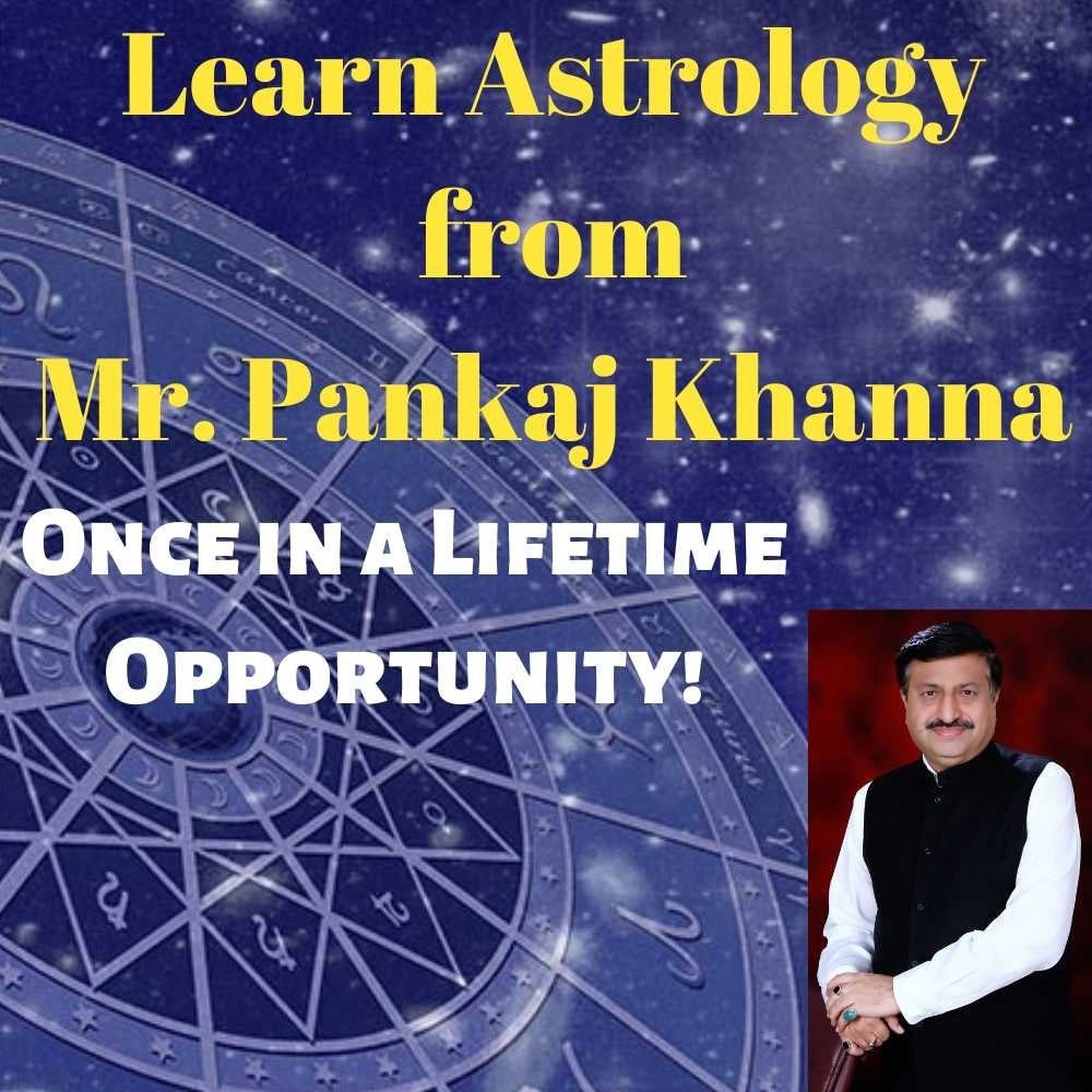 Learn Astrology from Mr. Pankaj Khanna