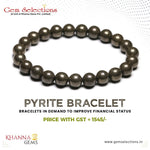 Load image into Gallery viewer, Natural Pyrite Bracelet (1500)
