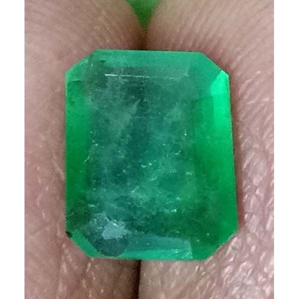 1.85/CT Natural Panna Stone with Govt. Lab Certificate (8991)