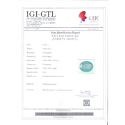 2.83/CT Natural Emerald Stone with Govt. Lab Certificate (12210)