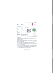 3.84 Ratti Natural Panna Stone with Govt. Lab Certificate (3100)