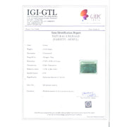 14.79 Ratti Natural Panna Stone with Govt. Lab Certificate (4551)