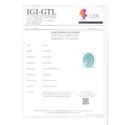 4.59 Ratti Natural Panna Stone With Govt.Lab Certificate-(23310)