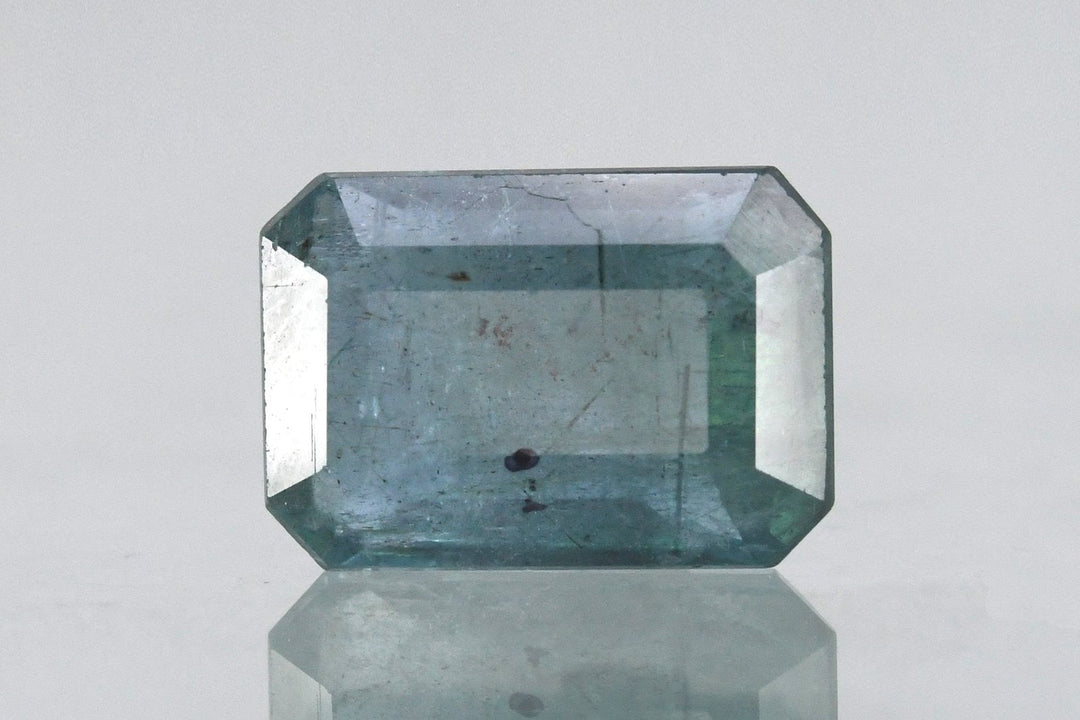 3.97/CT Natural Panna Stone with Govt. Lab Certificate-23310