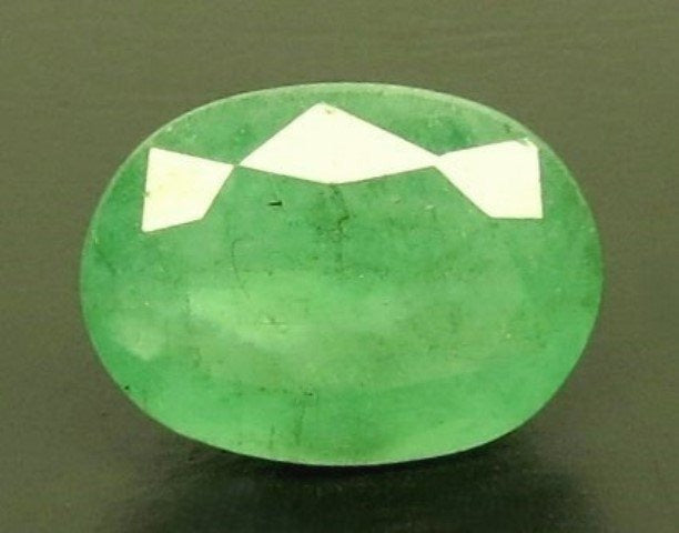 4.96/CT Natural Panna Stone with Govt. Lab Certificate-3441