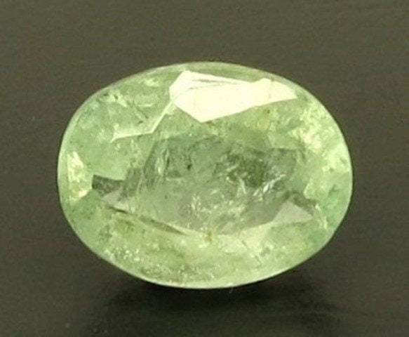 3.13/CT Natural Panna Stone with Govt. Lab Certificate-12210