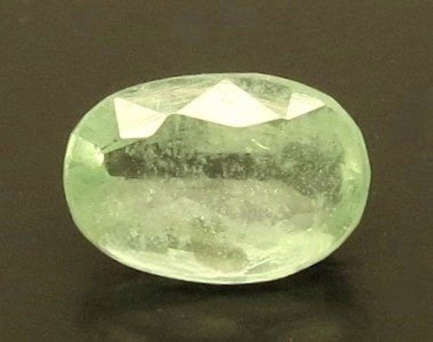 2.21/CT Natural Panna Stone with Govt. Lab Certificate-12210
