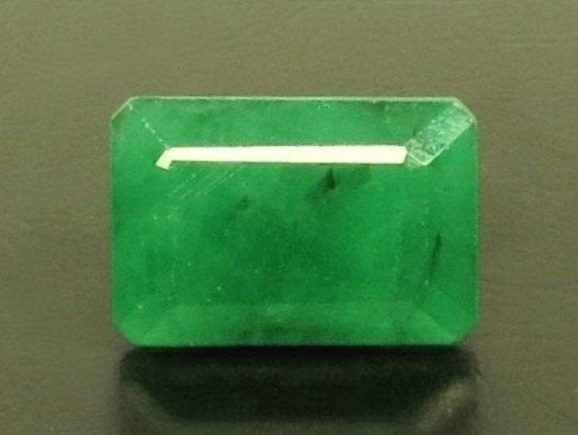 7.54/CT Natural Panna Stone with Govt. Lab Certificate-4551