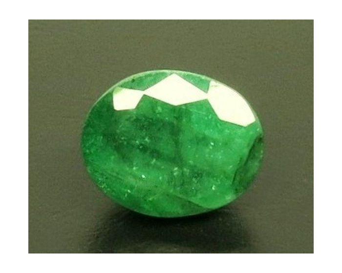 9.40/CT Natural Panna Stone with Govt. Lab Certificate-12210