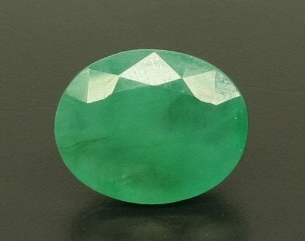 7.55/CT Natural Panna Stone with Govt. Lab Certificate-8991