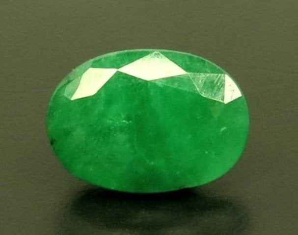 7.65/CT Natural Panna Stone with Govt. Lab Certificate-8991
