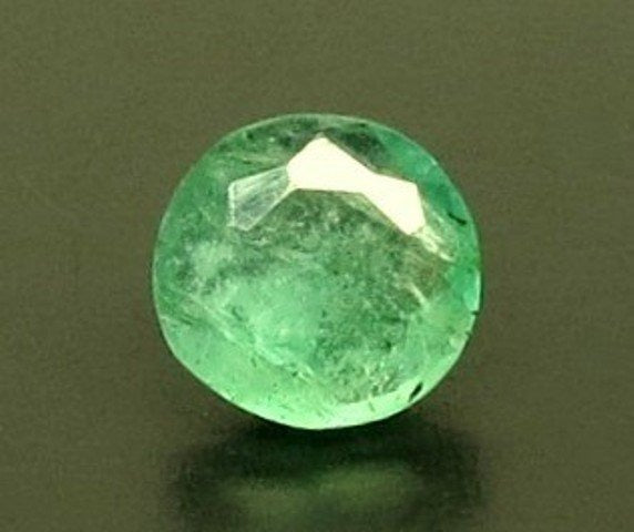 1.36/CT Natural Panna Stone with Govt. Lab Certificate-12210