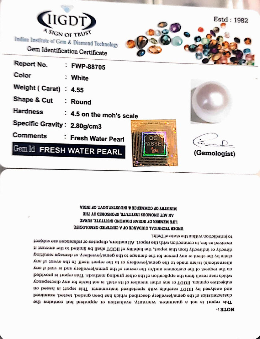 4.55/CT Natura Fresh Water Pearl (277)