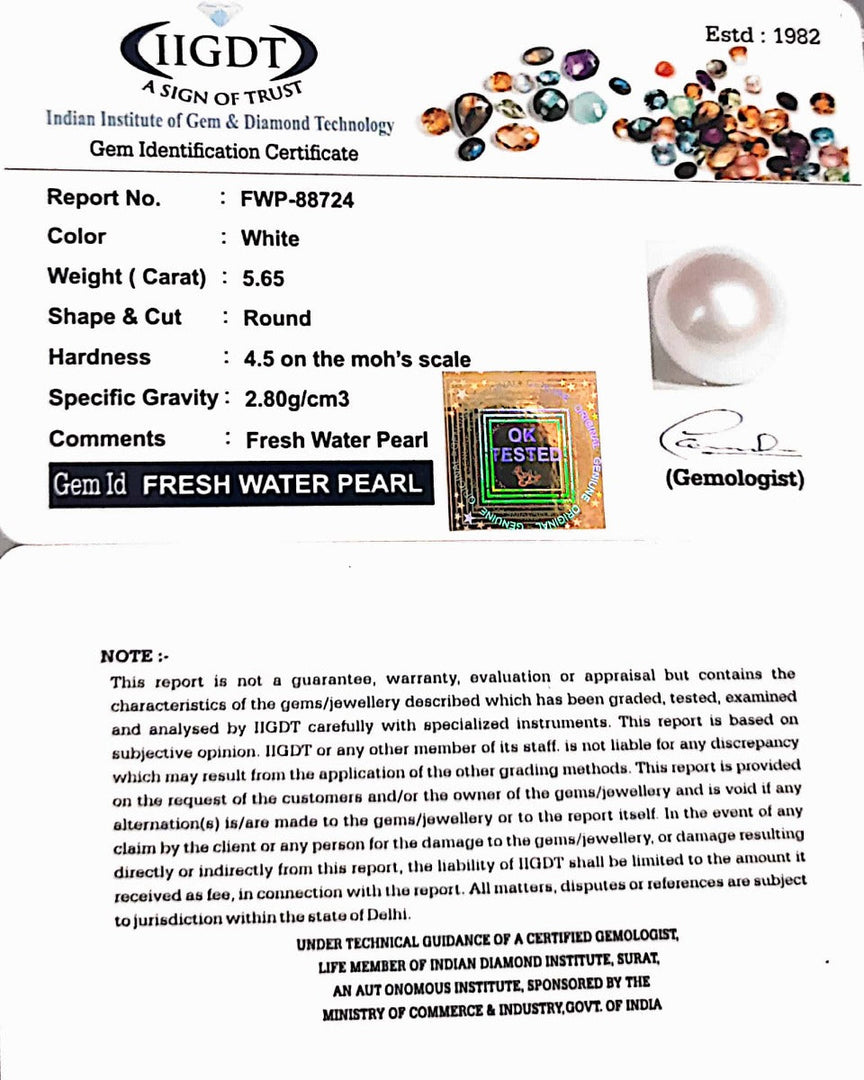 5.65/CT Natura Fresh Water Pearl (277)