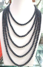 Load image into Gallery viewer, Natural Black Freshwater Pearl Beads (400/GM)
