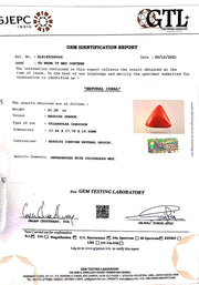 23.64 Ratti Natural italian Oval Moonga (2700)