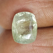 5.96/CT Natural Green Sapphire with Govt. Lab Certificate-106385