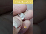 Load image into Gallery viewer, 3.86/CT Natural Yellow Sapphire With Govt Lab Certificate-YELSA9V
