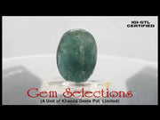 Natural ZAMBIAN Panna Stone With Govt. Lab Certificate (2331)