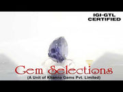 4.64 Ratti Natural Iolite With Govt. Lab Certificate-(2331)