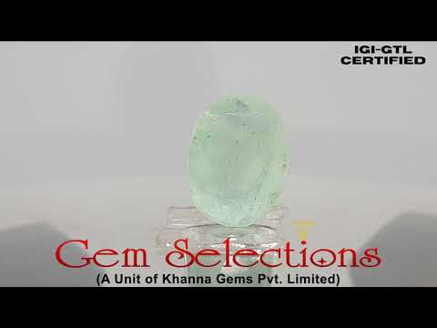 7.58/CT Natural Emerald Stone With Govt. Lab Certificate (8991)
